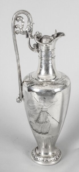 Antique Victorian Silver Plate Claret Jug by Elkington  19th Century | Ref. no. A1657 | Regent Antiques