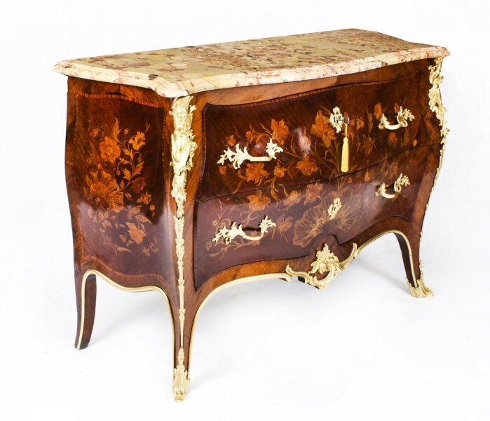 Antique French Louis XV Revival Marquetry Commode Chest 19th C | Ref. no. A1693 | Regent Antiques