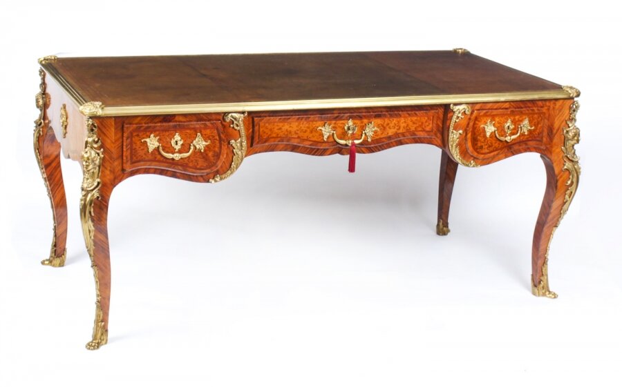 Antique French Ormolu Mounted Bureau Plat Desk  19th Century | Ref. no. A1724 | Regent Antiques
