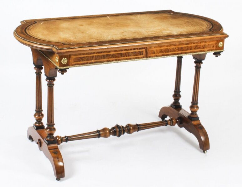 Antique Victorian Burr Walnut Writing Table Desk   19th C | Ref. no. A1792 | Regent Antiques