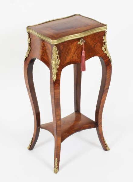 Antique French Parquetry & Marquetry Occasional Table Casket 19th C | Ref. no. A1849 | Regent Antiques