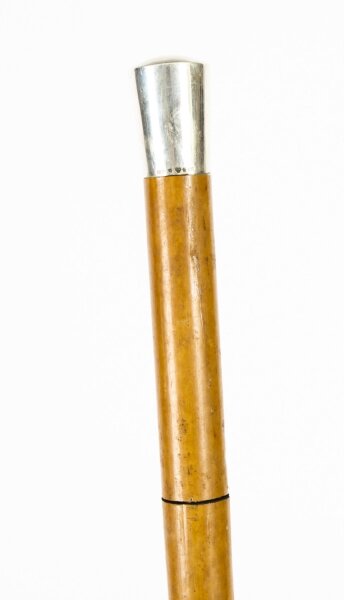 Antique English Silver  & Malacca Sword / Walking Stick Cane 19th Century | Ref. no. A1984 | Regent Antiques