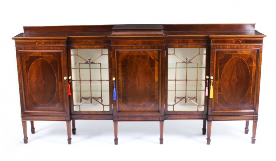 Antique Edwardian Breakfront Sideboard Display Cabinet Circa 1900 | Ref. no. A2012 | Regent Antiques
