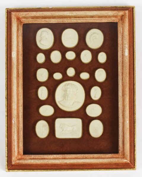 Antique  framed Collection Grand Tour Classical Intaglios Early19th C | Ref. no. A2075 | Regent Antiques