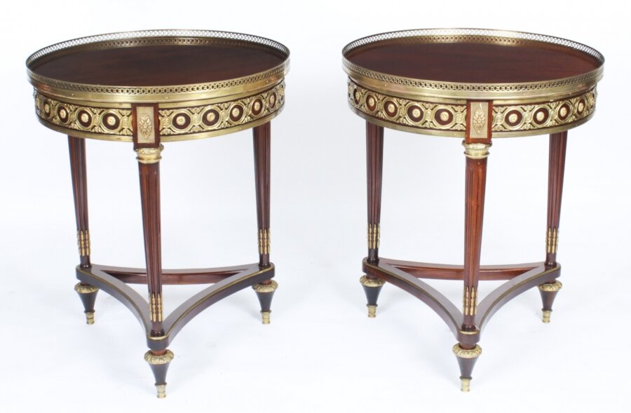 Vintage pair Louis Revival Occasional Tables Maison Taillardat 20th C | Ref. no. A2126 | Regent Antiques