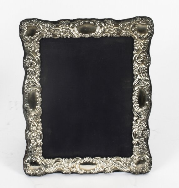 Vintage  Sterling Silver  Photo Frame Carrs of Sheffield dated 2001  25x20cm | Ref. no. A2169c | Regent Antiques