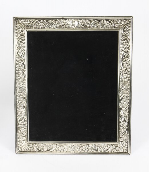 Vintage  Large Sterling Silver  Photo Frame Carrs Sheffield  20th C  32x27cm | Ref. no. A2171b | Regent Antiques