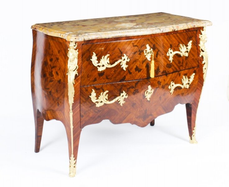Antique Louis XVI Ormolu Mounted Walnut Marquetry Commode 18th Century | Ref. no. A2179 | Regent Antiques