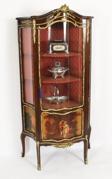 Antique French Vernis Martin Display Cabinet Vetrine Circa 1880 19th C | Ref. no. A2184b | Regent Antiques