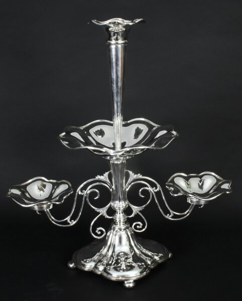 Antique Victorian Silverplate Centrepiece  James Deakin 19th Century | Ref. no. A2356 | Regent Antiques