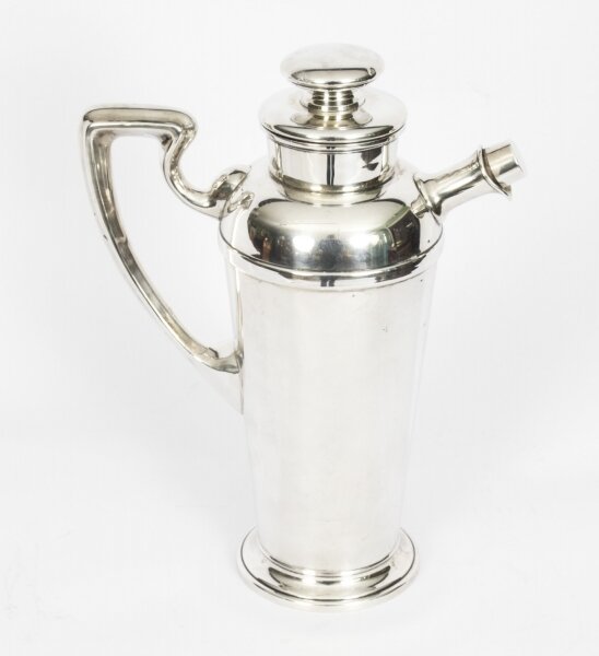 Antique Art Deco Sterling Silver  Cocktail Shaker  C1930  20th C | Ref. no. A2358 | Regent Antiques