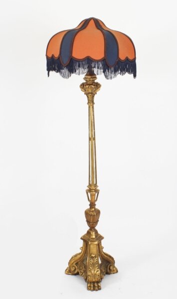 Antique Italian Giltwood Torhchere Standard Lamp Early 19th C | Ref. no. A2421 | Regent Antiques
