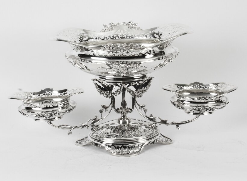 Antique Large Victorian Silverplate Centrepiece  Mappin & Webb 1880 19th Century | Ref. no. A2515 | Regent Antiques