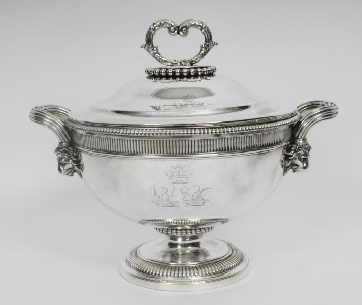 Antique Paul Storr Sterling Silver Soup Tureen   1804  19th C | Ref. no. A2562 | Regent Antiques