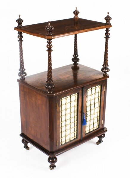 Antique Victorian Walnut Music Cabinet What Not 19th Century Antique Victorian Walnut Music Cabinet What Not 19th Century | Ref. no. A2587 | Regent Antiques