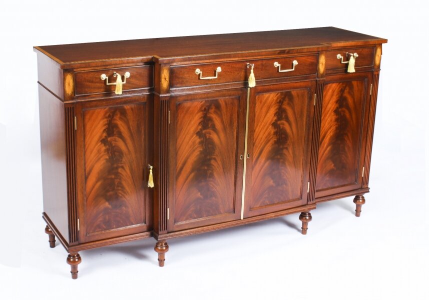 Vintage Flame Mahogany Sideboard by William Tillman 20th C | Ref. no. A2648a | Regent Antiques