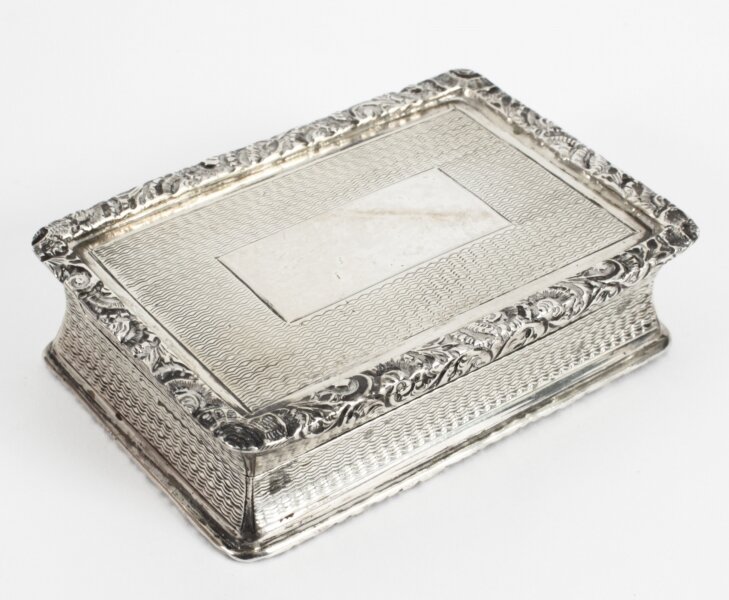Antique Edwardian Silver Snuff Box  Pill Box Thomas Hayes 1902 | Ref. no. A2650 | Regent Antiques