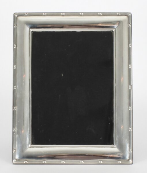 Vintage  Sterling Silver  Photo Frame by Carrs of Sheffield dated 1996 22x17cm | Ref. no. A2696b | Regent Antiques