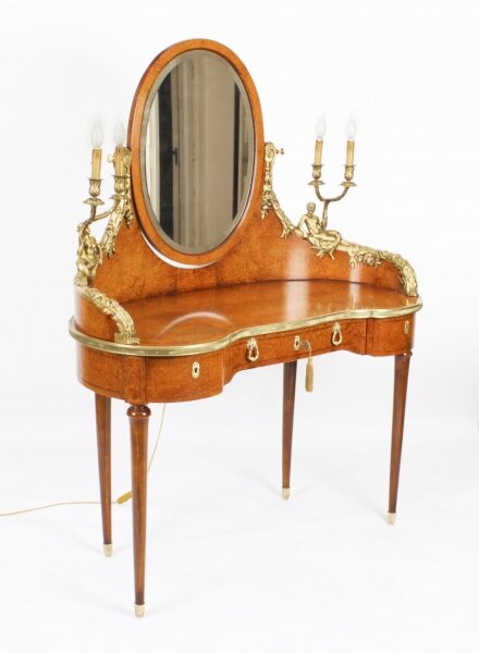 Antique French Ormolu Mounted Dressing Table & Mirror 19th Century | Ref. no. A2701 | Regent Antiques