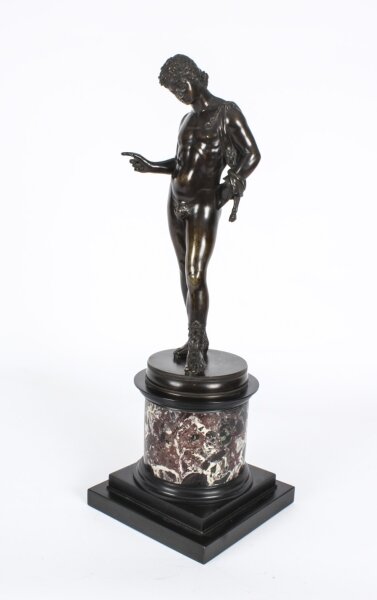 Antique Grand Tour  Bronze Figure of "Dionysus, called Narcissus" 19th C | Ref. no. A2708x | Regent Antiques