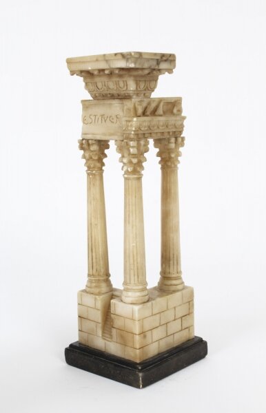 Grand Tour Model of Temple of Vespasian and Titus Ruin, Mid 20th Century | Ref. no. A2744 | Regent Antiques