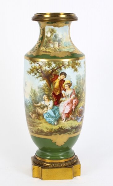 Antique 50cm French Sevres Ormolu Mounted Porcelain Vase 19th C | Ref. no. A2778 | Regent Antiques