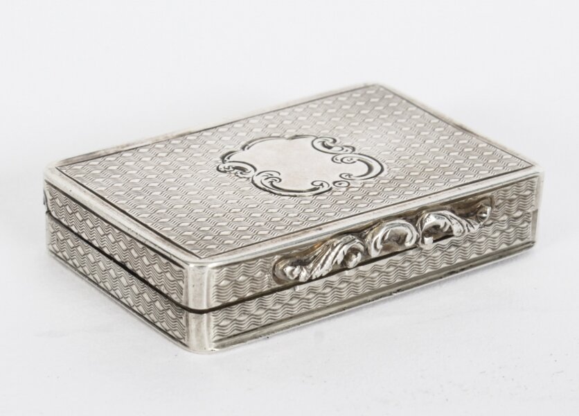 Antique Victorian Sterling Silver Vinaigrette Cronin & Wheeler 1849 19th C | Ref. no. A2782 | Regent Antiques