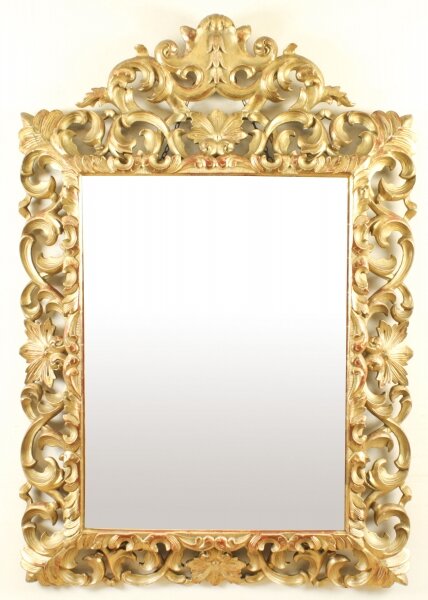 Antique Florentine Giltwood Mirror 19th Century  137x94cm | Ref. no. A2801 | Regent Antiques