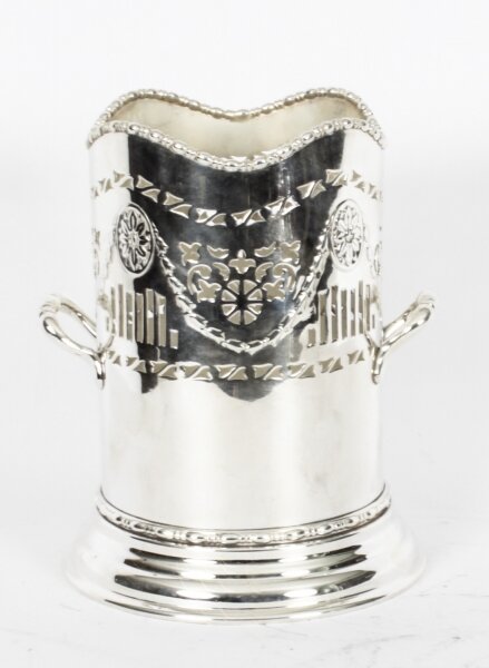 Antique  Edwardian Silver Plated Bottle Holder C1910 | Ref. no. A2876 | Regent Antiques