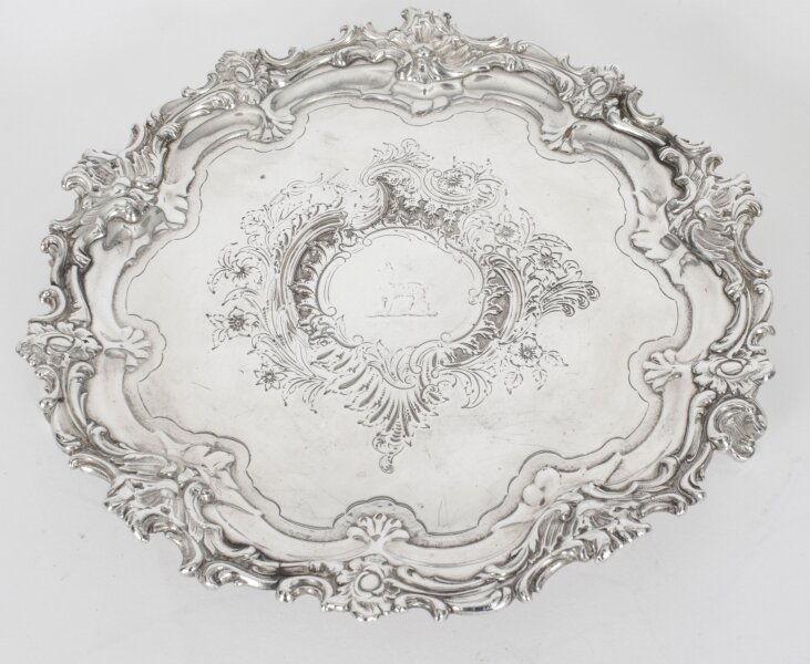 Antique Old Shefield Silver Plated Salver by Smith, Tate, Nicholson C1810 19th C | Ref. no. A2894b | Regent Antiques