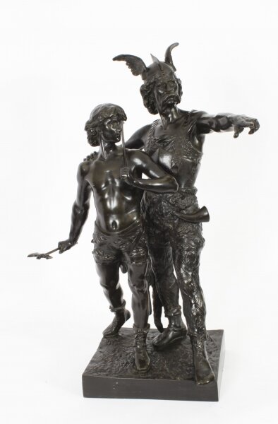 Antique Bronze of Vercingetorix with his son by Emile Laporte 19th C | Ref. no. A2905 | Regent Antiques