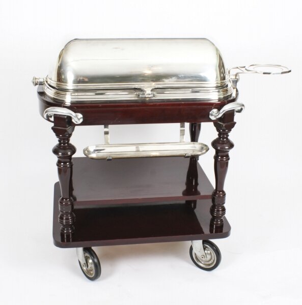 Vintage Rare Silver Plated Roast Beef Trolley Mid Century 20th C Vintage Rare Silver Plated Roast Beef Trolley Mid Century 20th C | Ref. no. A2947 | Regent Antiques