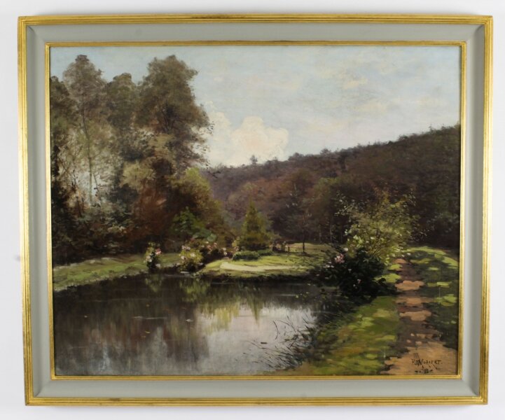 Antique French  Oil Painting Paul Louis Morizet signed and dated 1913. | Ref. no. A2987 | Regent Antiques