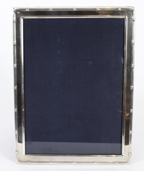 Vintage Sterling Silver Photo Frame London 20th C 21x16cm Vintage Sterling Silver Photo Frame London 20th C 21x16cm | Ref. no. A3007b | Regent Antiques