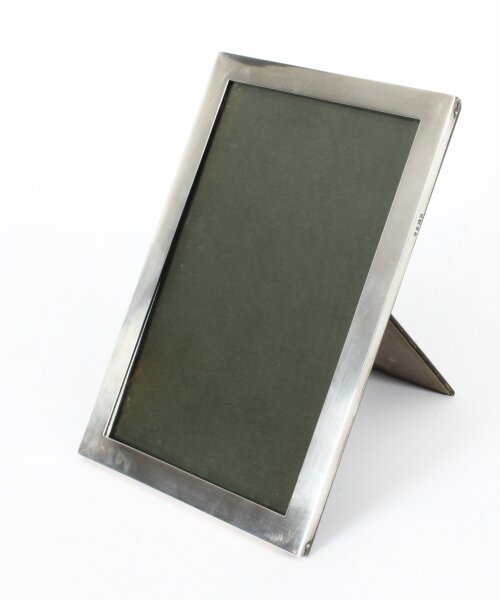 Antique Art Deco Sterling Silver Photo Frame Dated 1919   25x17.5 cm | Ref. no. A3061 | Regent Antiques