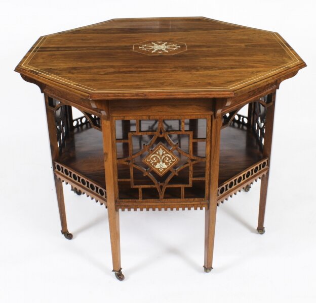 Antique Large  3ft 6 Gonçalo Alves Occasional Side Centre Table 19th C | Ref. no. A3171 | Regent Antiques