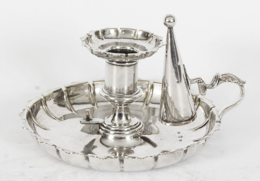 Antique Victorian Silver Plated Chamber stick  Elkington19th Century | Ref. no. A3214 | Regent Antiques