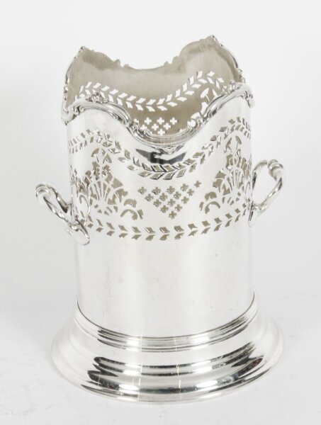 Antique  Edwardian Silver Plated Bottle Holder Henry Wilkinson   19th C | Ref. no. A3215 | Regent Antiques