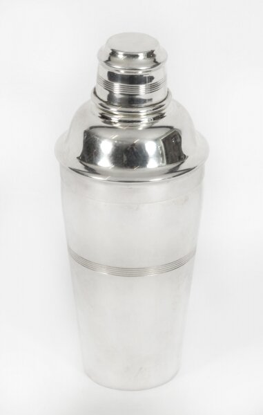 Antique Art Deco Silver  Plated Cocktail Shaker Burton & Waters  C1920  20th C | Ref. no. A3219 | Regent Antiques