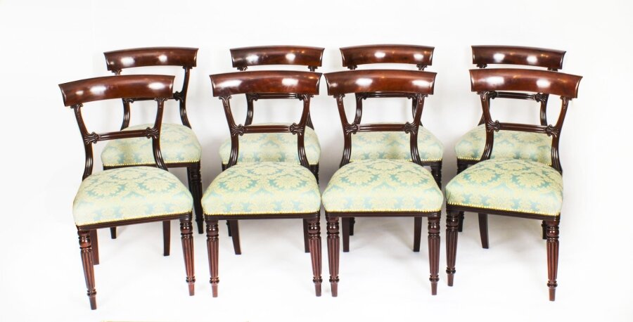 Antique Set 8 English William IV  Barback Dining Chairs Circa 1830  19th C | Ref. no. A3251 | Regent Antiques