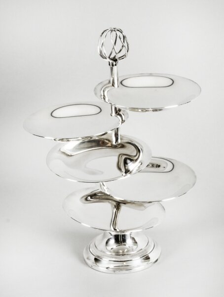 Antique  Silver Plated Hors d\'oeuvres Stand by Christofle 19th C | Ref. no. A3317 | Regent Antiques
