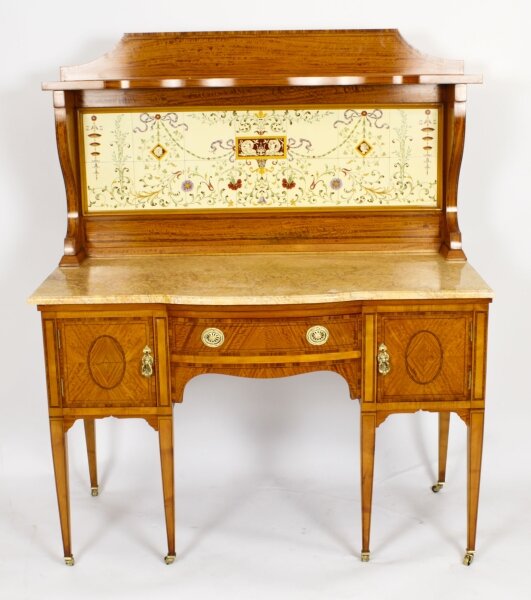 Antique Satinwood Dressing Table Wash Stand Maple and Co c.1880 | Ref. no. A3355c | Regent Antiques