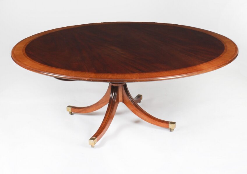 Vintage William Tillman 5ft6 Diameter Regency Revival Dining Table 20th C | Ref. no. A3370 | Regent Antiques