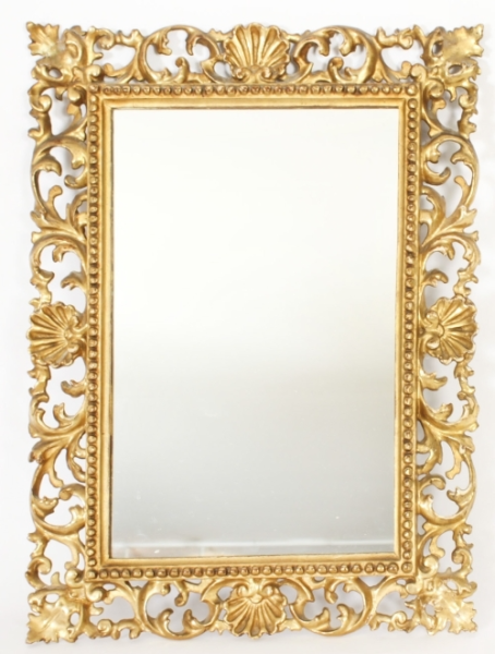 Antique Italian Giltwood Florentine Mirror 19th Century 40 x 30cm | Ref. no. A3543 | Regent Antiques