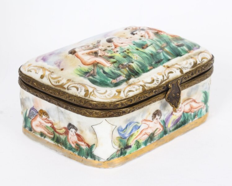 Antique Italian Capodimonte Porcelain Table  19th C | Ref. no. A3622 | Regent Antiques