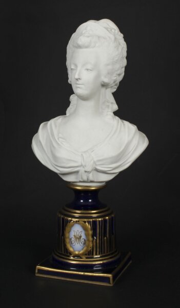 Antique Sevres  Bisque Porcelain Bust Marie Antoinette 19th C | Ref. no. A3639 | Regent Antiques