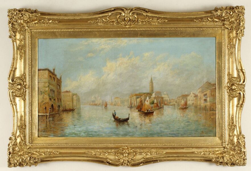 Antique Oil Painting 