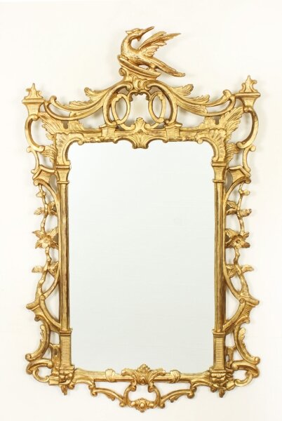 Antique French Decorative Giltwood Mirror 19th Century  127 x 77cm | Ref. no. A3920 | Regent Antiques