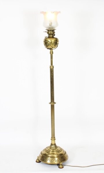 Antique Edwardian Ormolu Gilt Bronze Standard Oil Lamp  19th C | Ref. no. A4173 | Regent Antiques