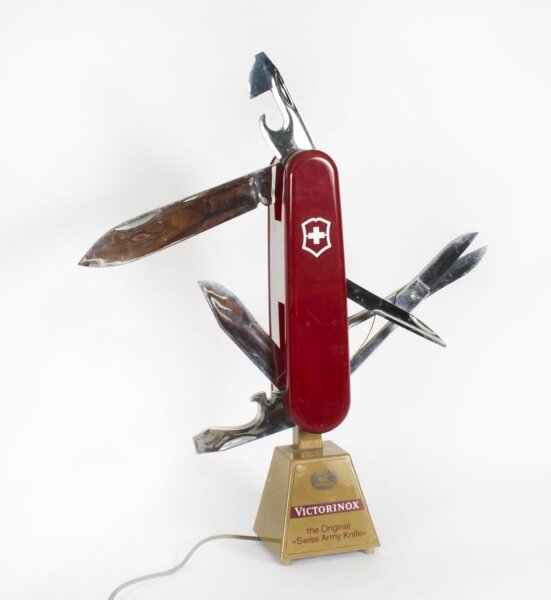 Vintage Victorinox Swiss Army  Knife Large Shop Counter Display 20th C | Ref. no. A4215 | Regent Antiques